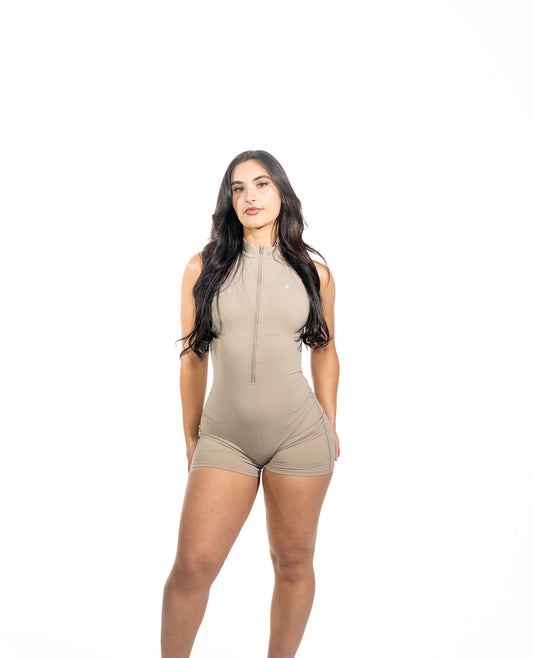 Infinitus Flex Jumpsuit - Nude